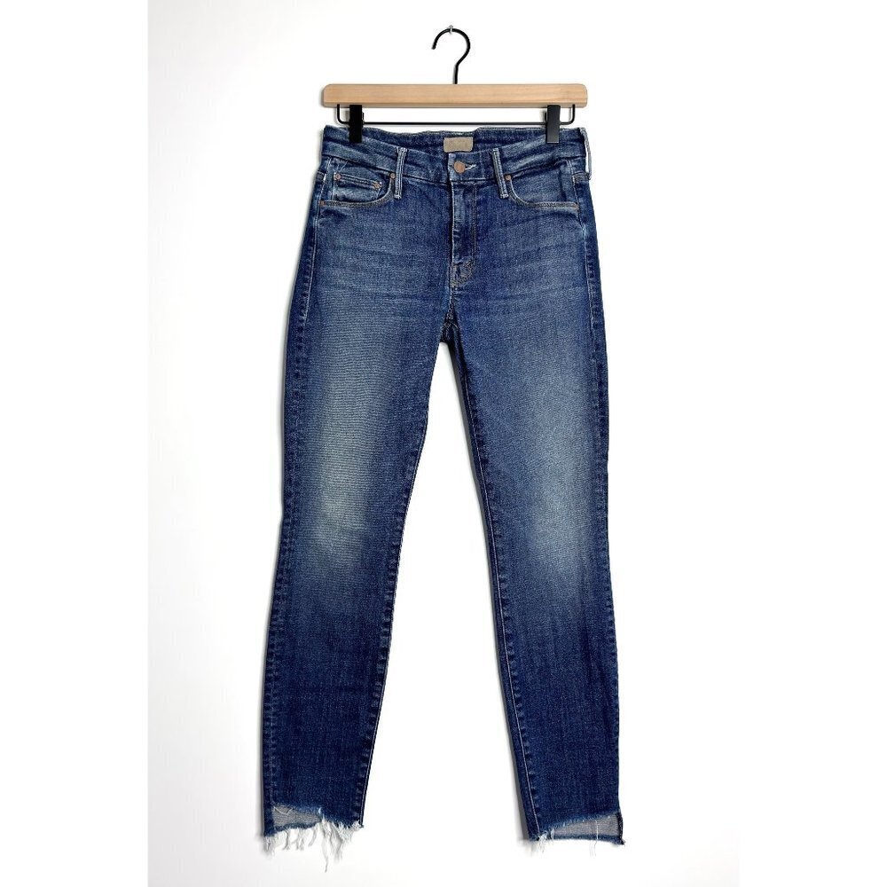 MOTHER The Looker Ankle Step Fray Can't Leave It Alone